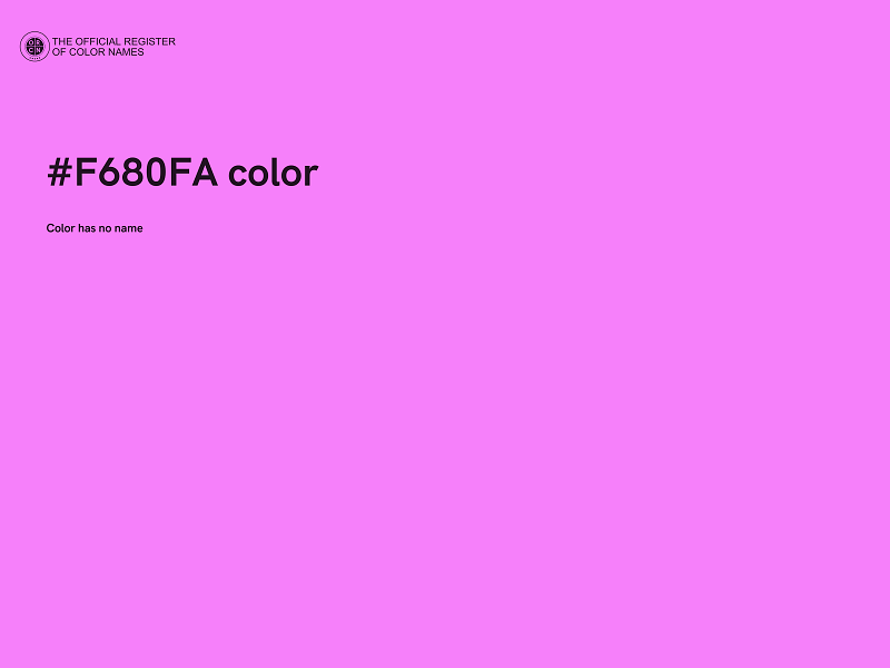 #F680FA color image