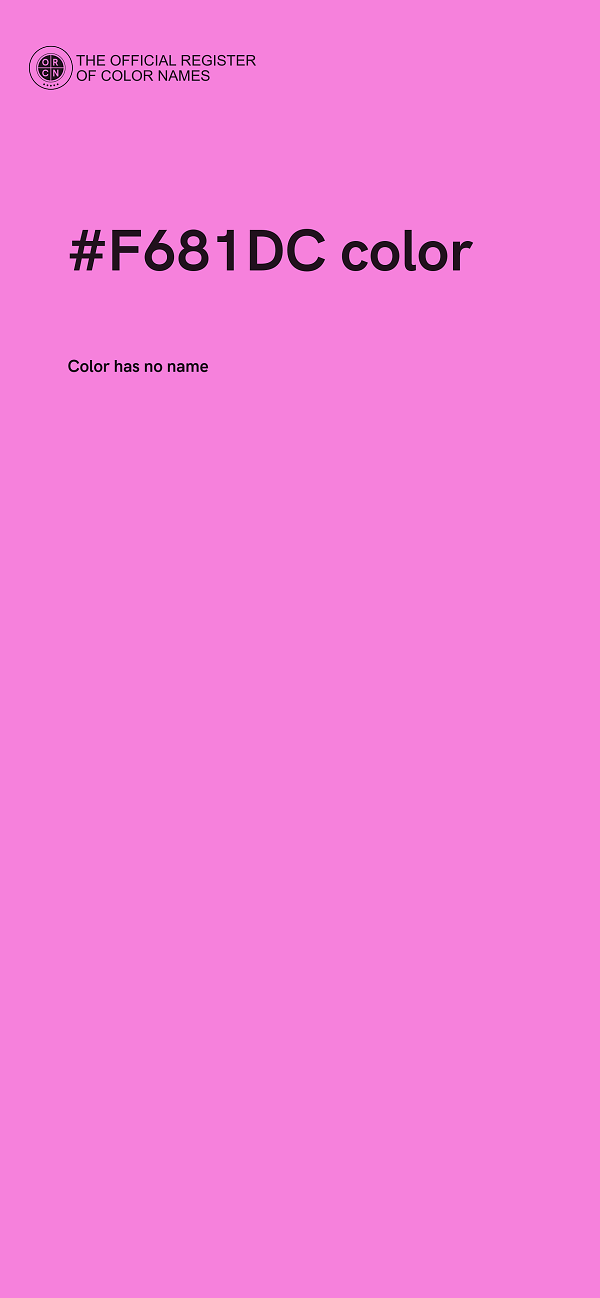 #F681DC color image
