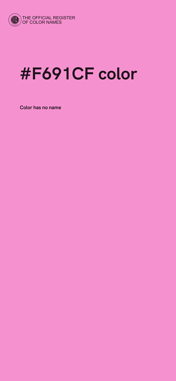 #F691CF color image