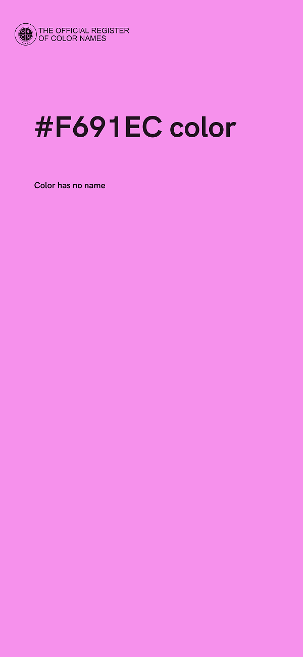 #F691EC color image