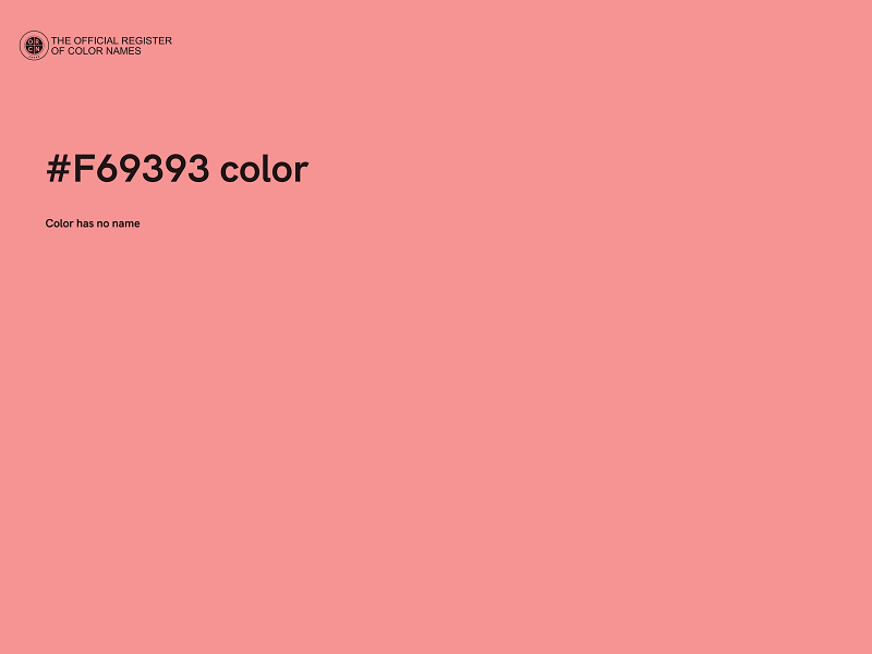 #F69393 color image