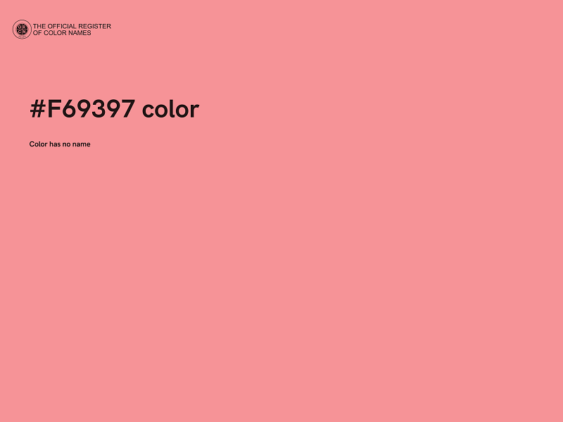 #F69397 color image