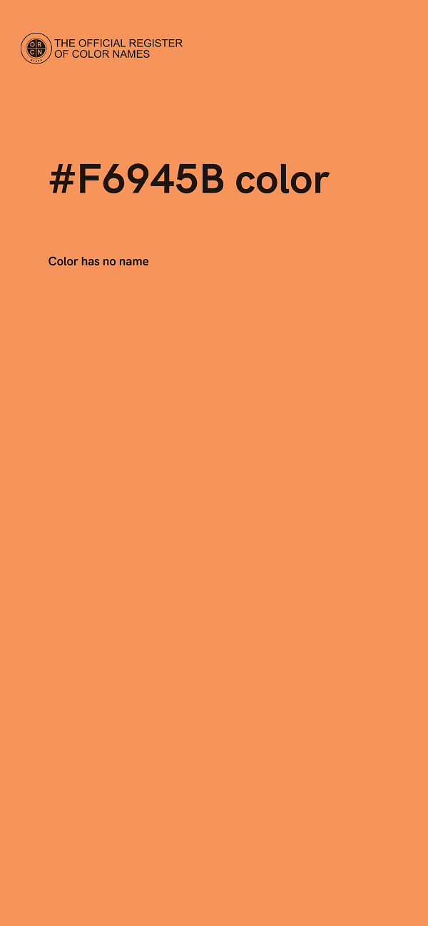 #F6945B color image