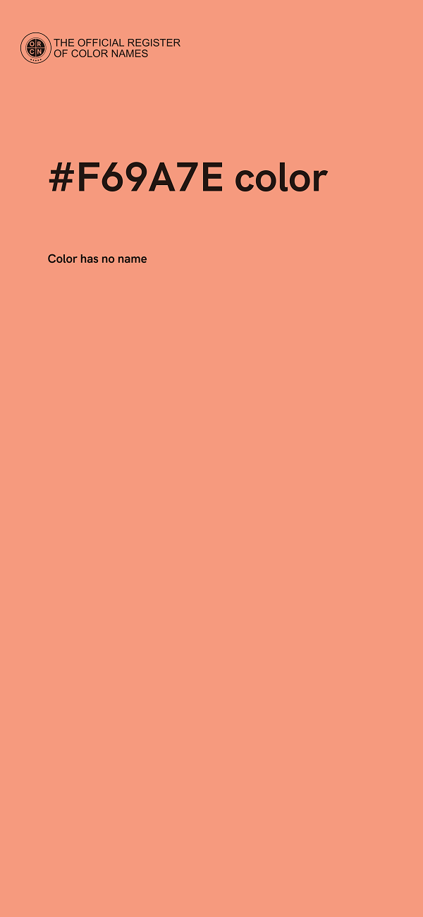 #F69A7E color image
