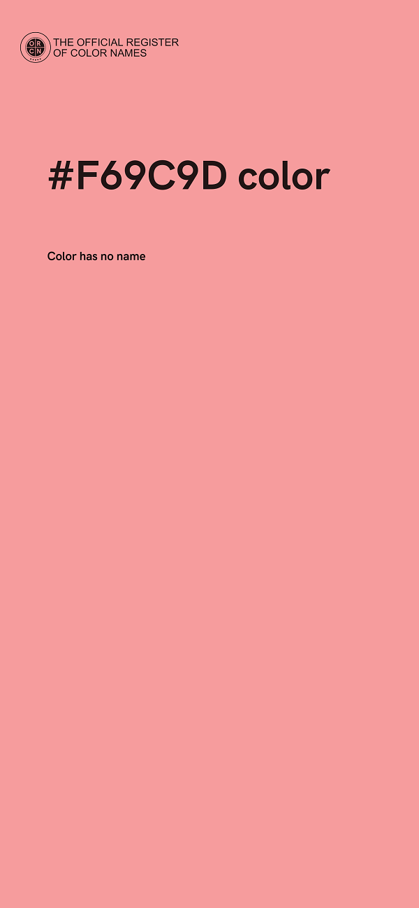#F69C9D color image