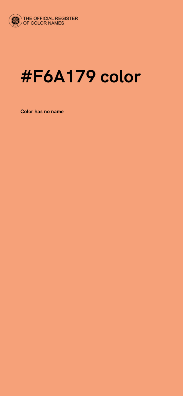 #F6A179 color image