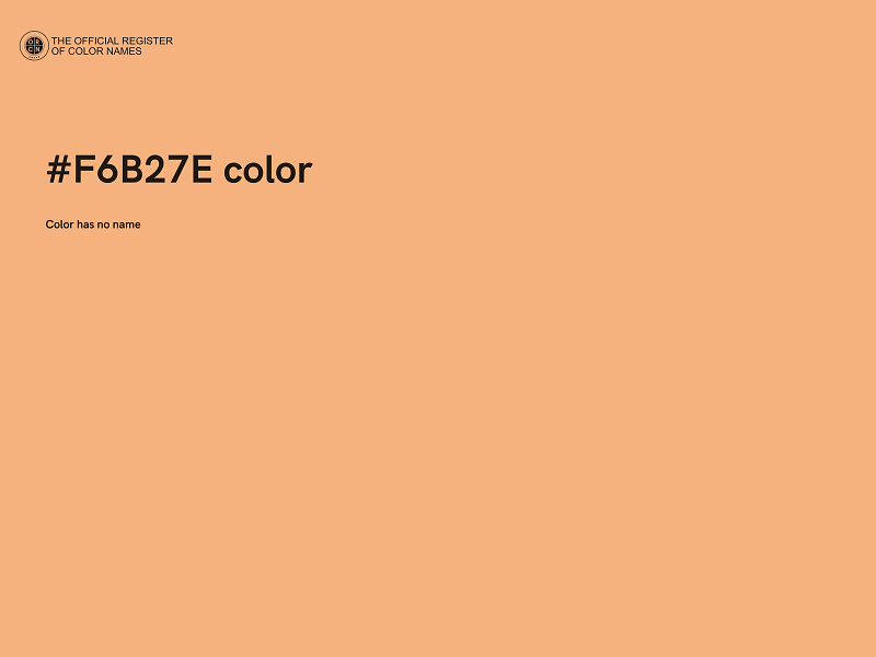 #F6B27E color image