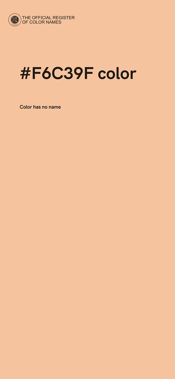 #F6C39F color image
