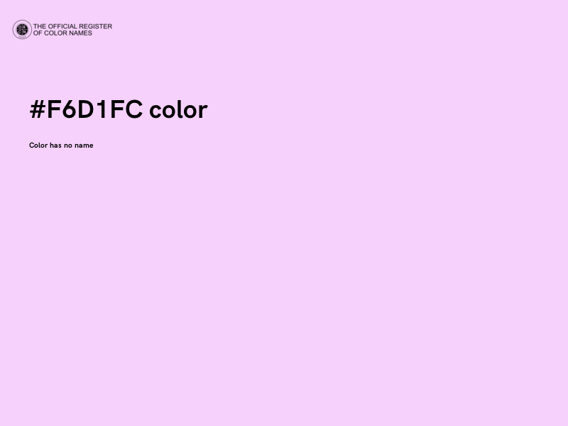 #F6D1FC color image