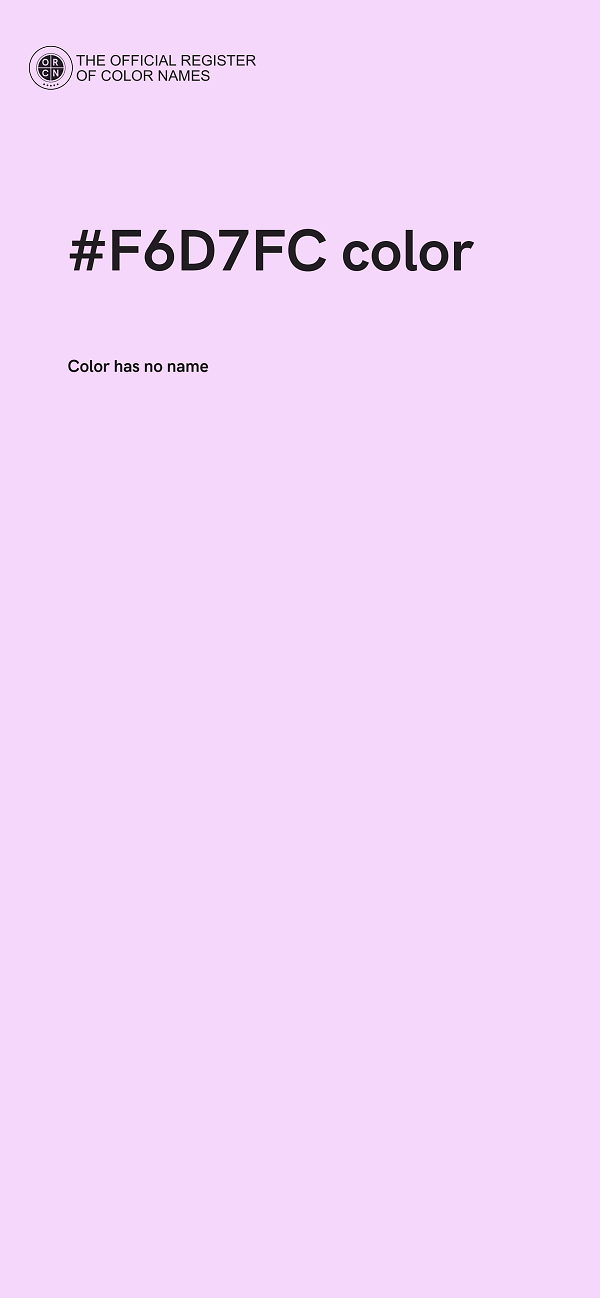#F6D7FC color image