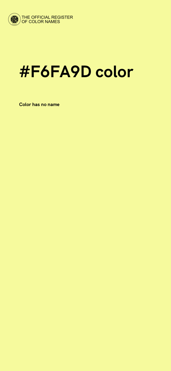 #F6FA9D color image