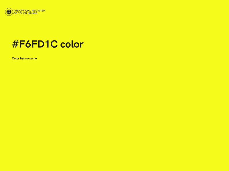 #F6FD1C color image