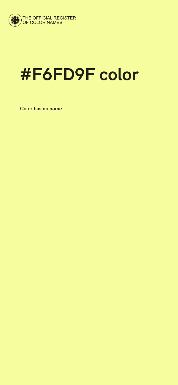 #F6FD9F color image