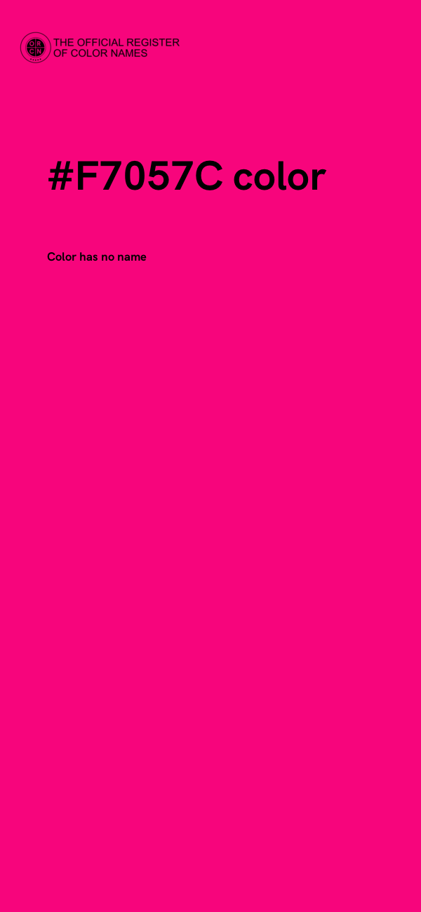 #F7057C color image
