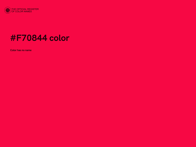 #F70844 color image