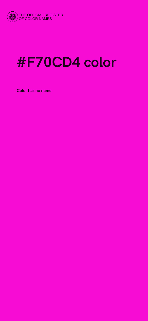 #F70CD4 color image