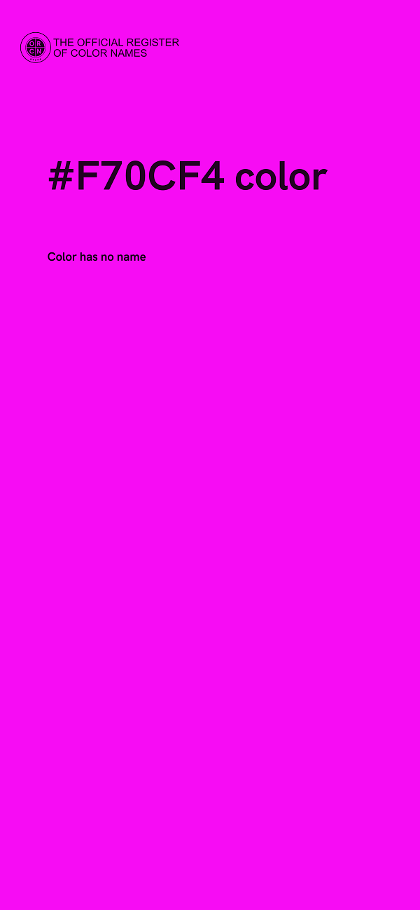 #F70CF4 color image