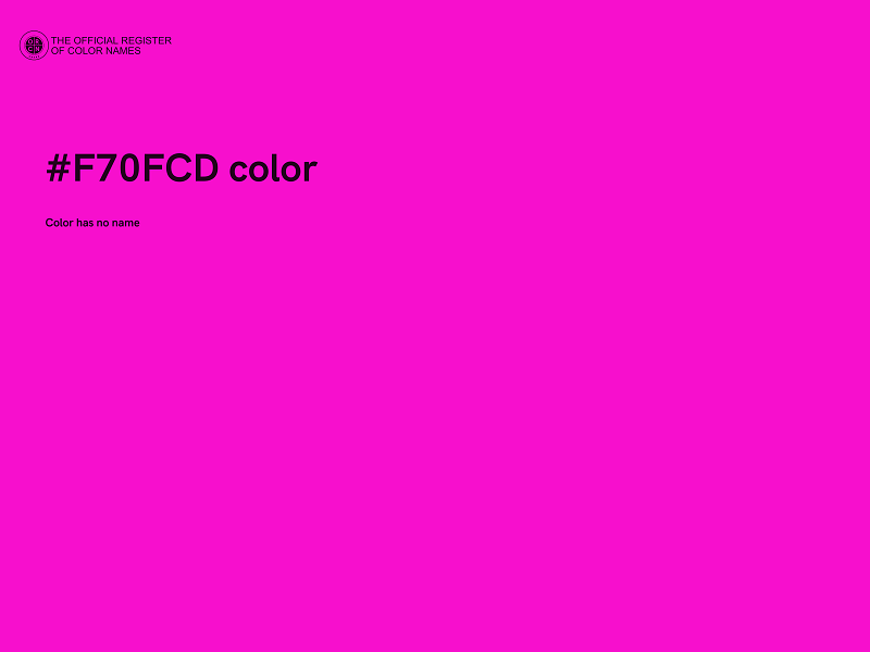 #F70FCD color image