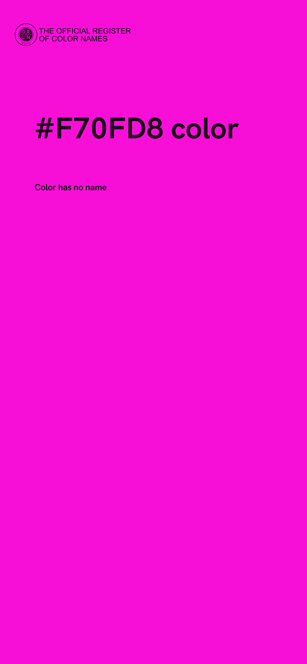 #F70FD8 color image