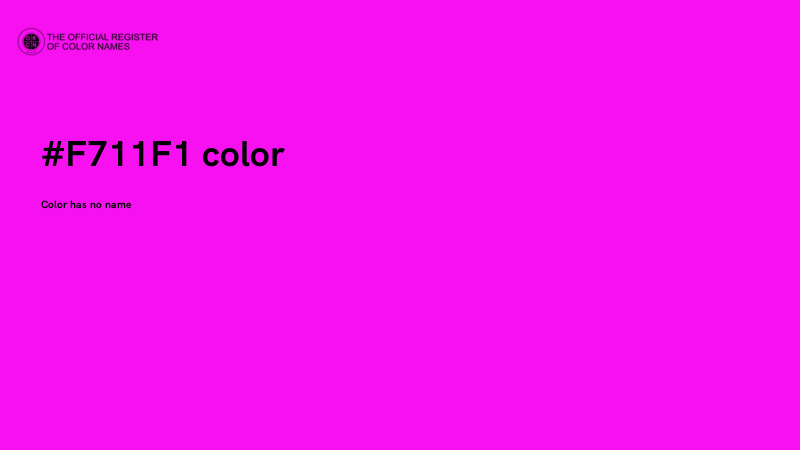 #F711F1 color image