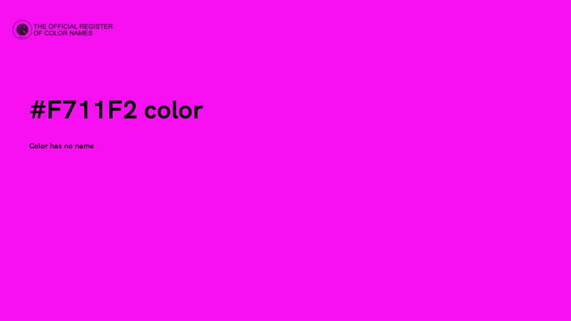 #F711F2 color image