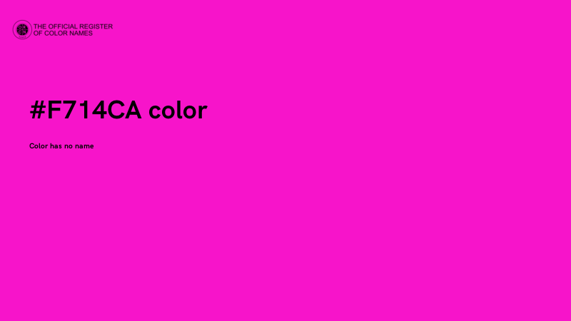 #F714CA color image