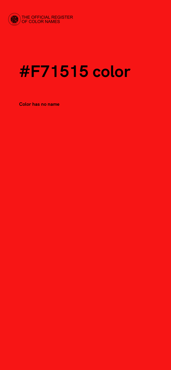 #F71515 color image