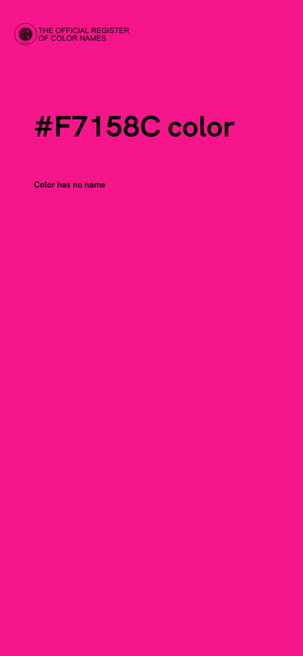 #F7158C color image
