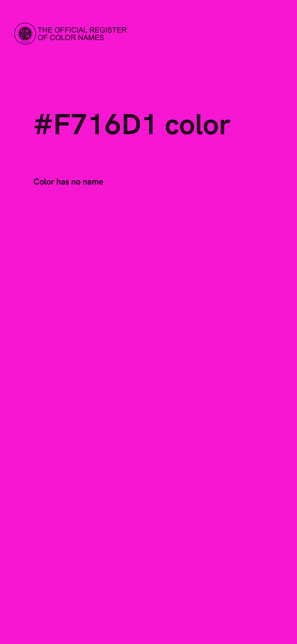 #F716D1 color image