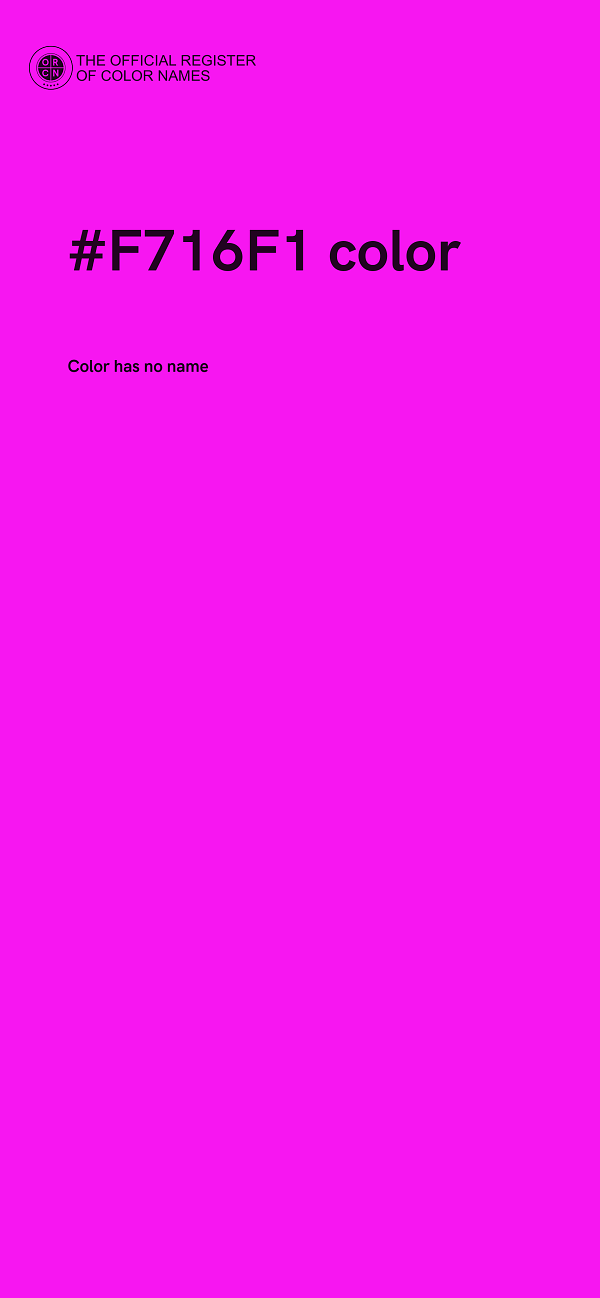 #F716F1 color image