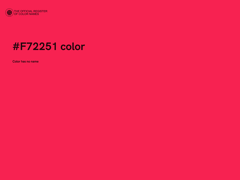 #F72251 color image