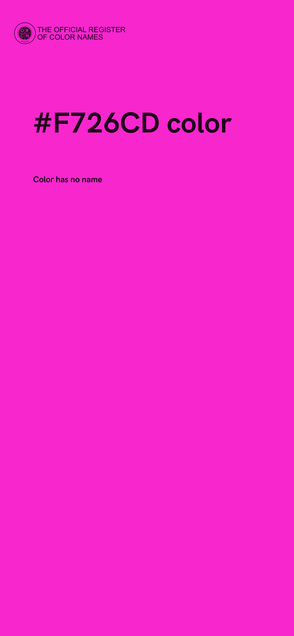 #F726CD color image