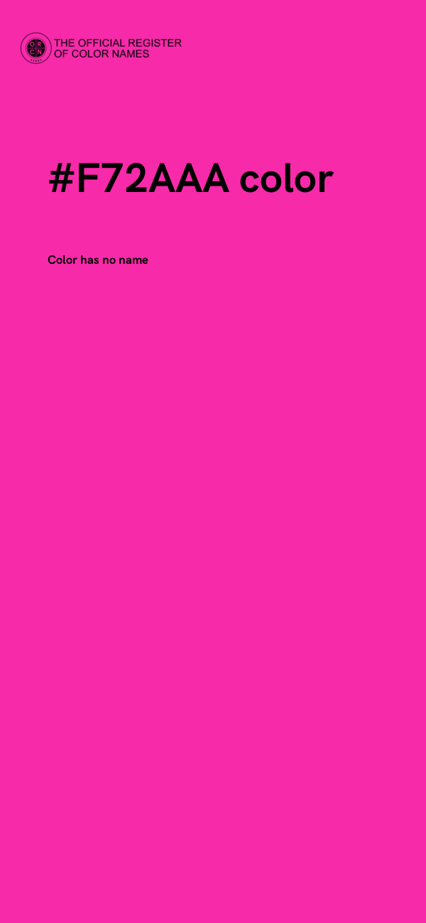 #F72AAA color image
