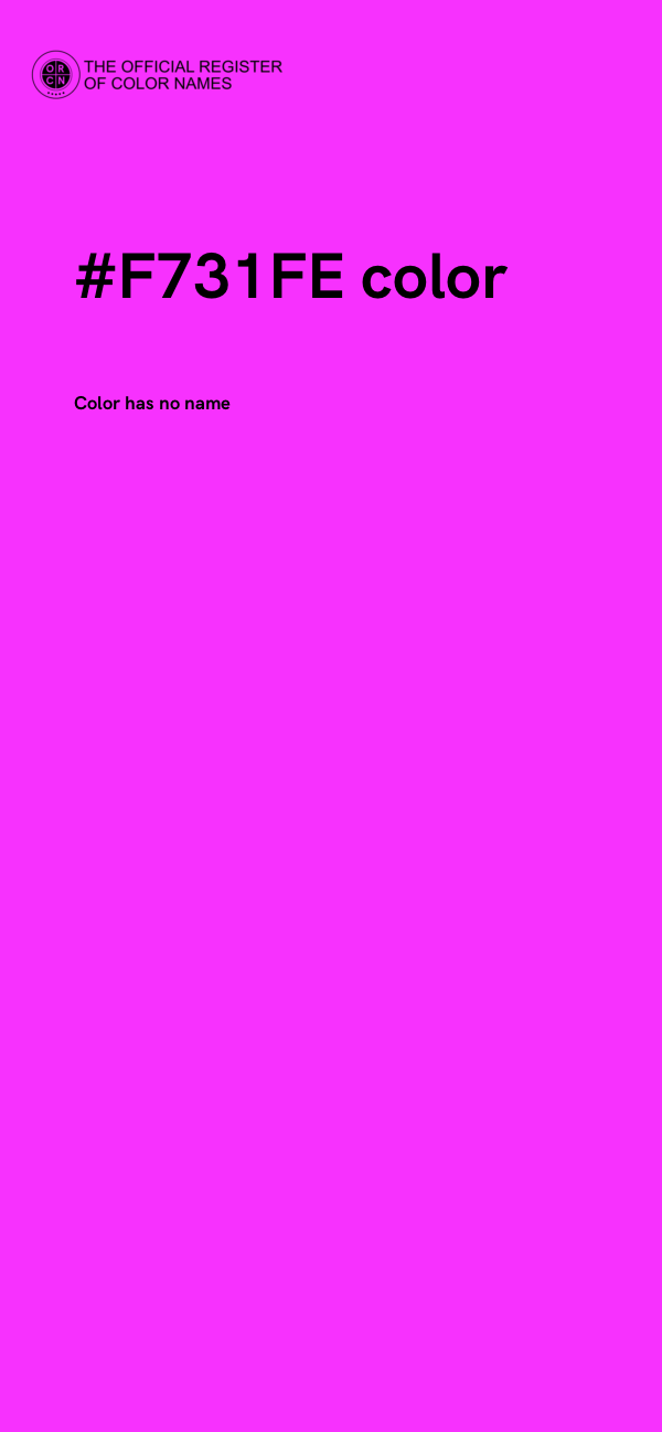 #F731FE color image