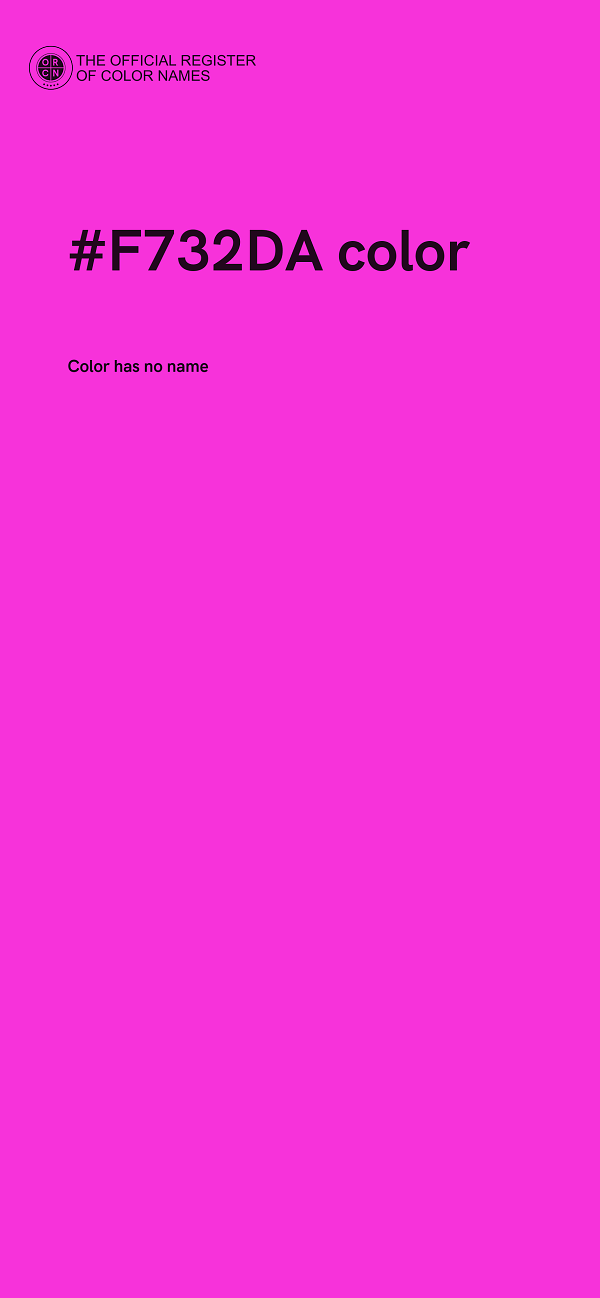 #F732DA color image