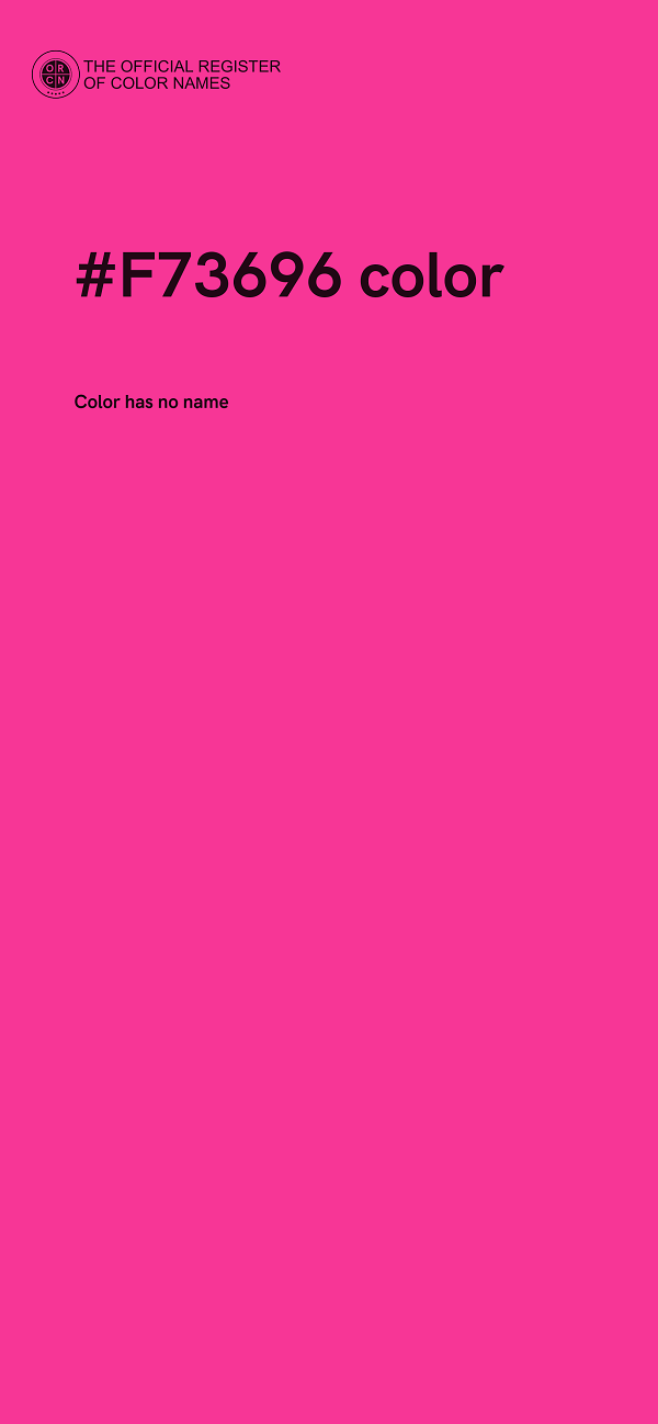 #F73696 color image