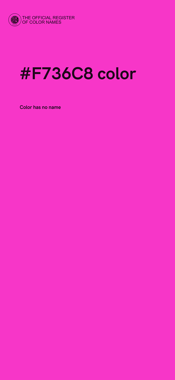 #F736C8 color image