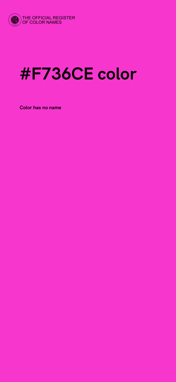 #F736CE color image