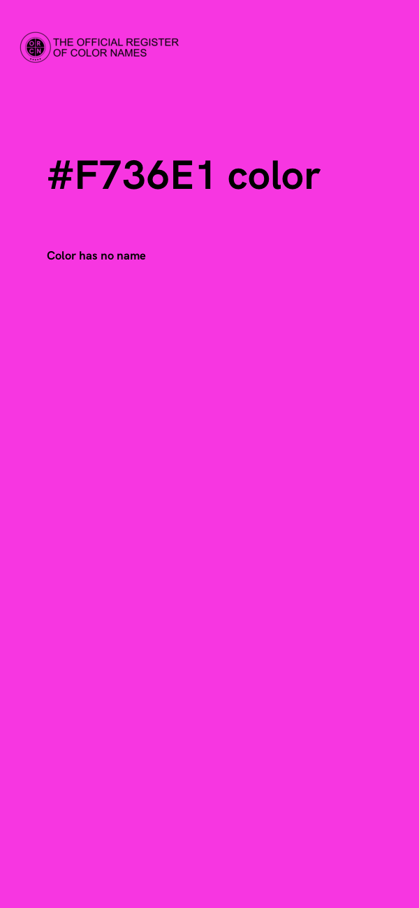 #F736E1 color image