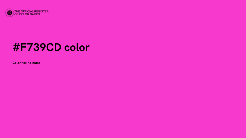 #F739CD color image
