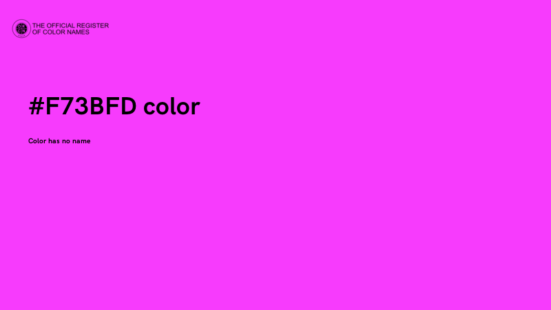 #F73BFD color image