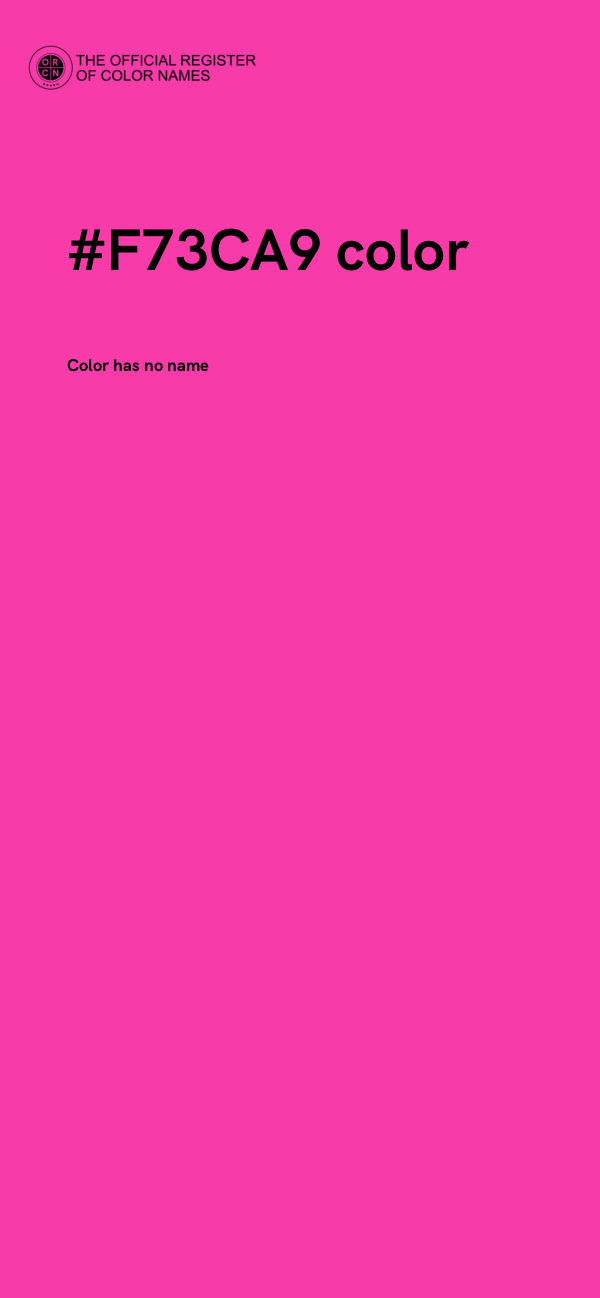 #F73CA9 color image