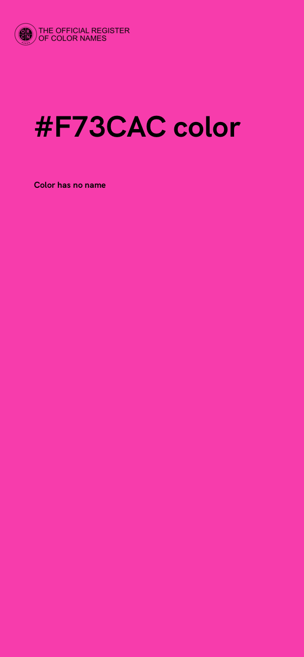 #F73CAC color image