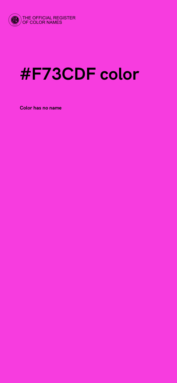 #F73CDF color image