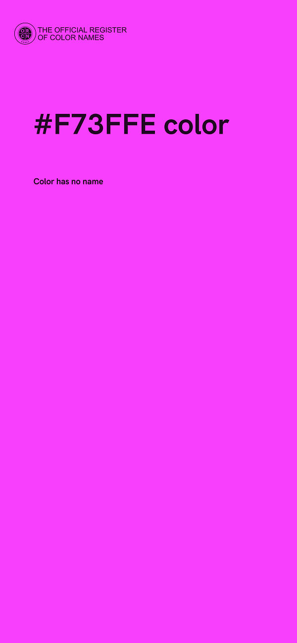 #F73FFE color image