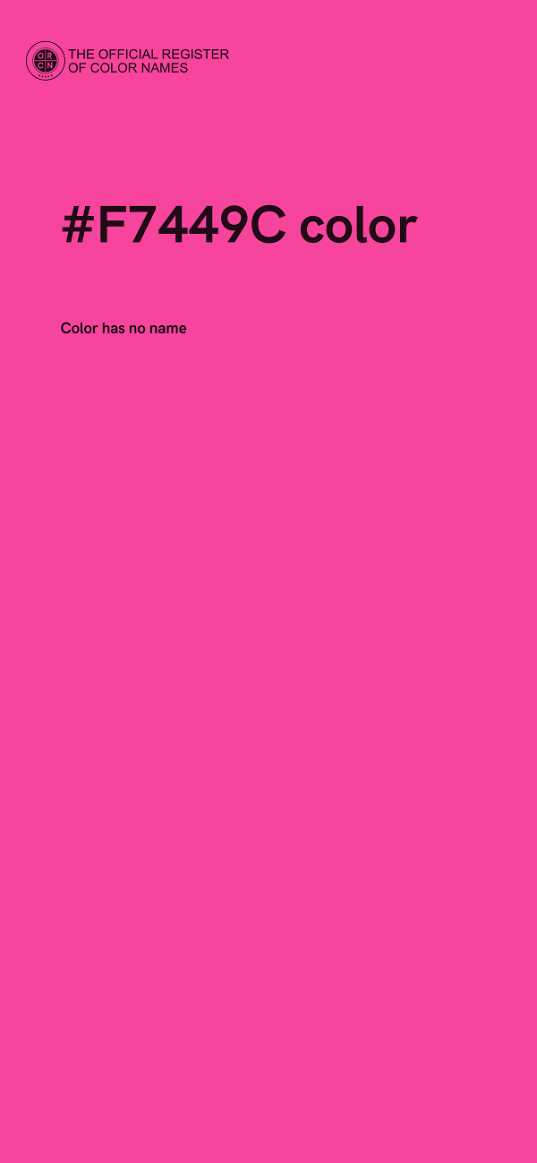 #F7449C color image