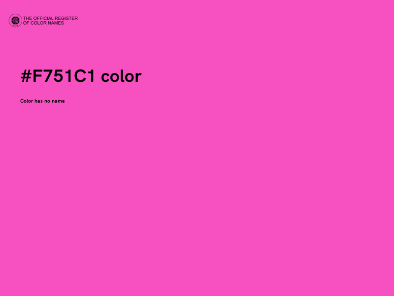 #F751C1 color image