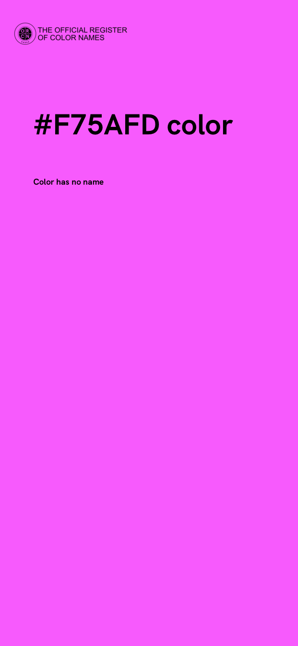 #F75AFD color image