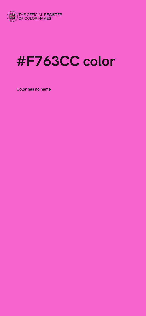 #F763CC color image