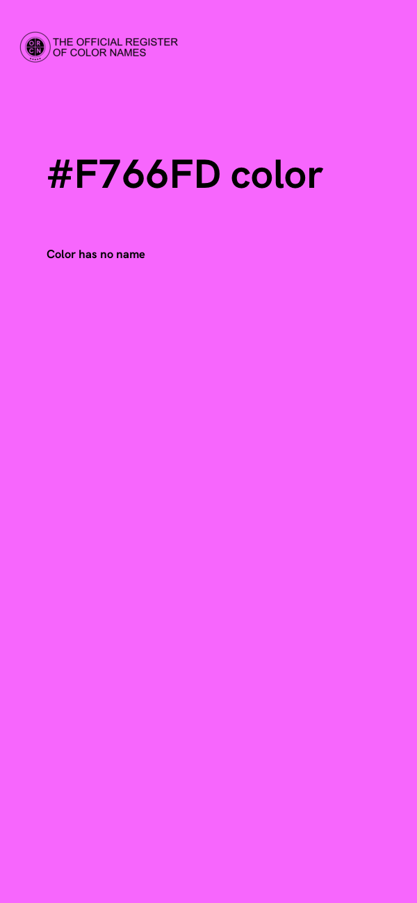#F766FD color image